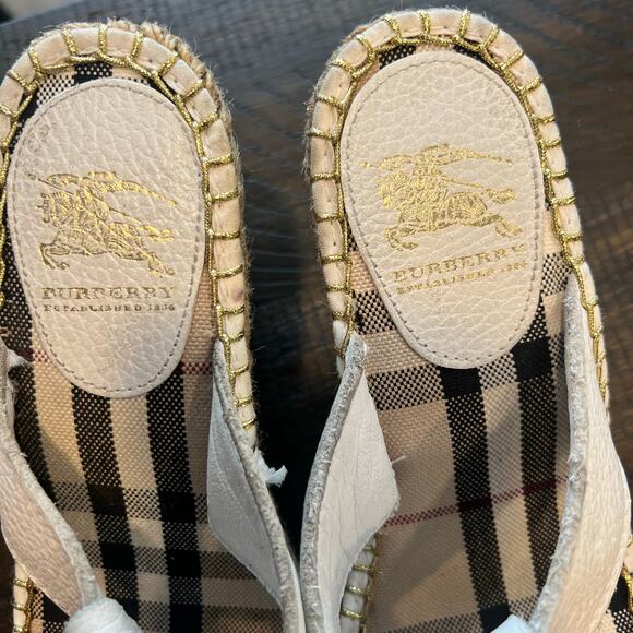 Burberry sandals wedges platform women 5 (35) - Picture 4 of 12